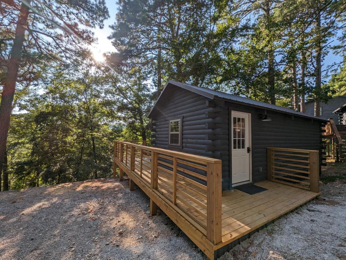 Cabin #6 With Hot Tub Deck And Sunset View At Loblolly Pines Eureka Springs Exterior foto