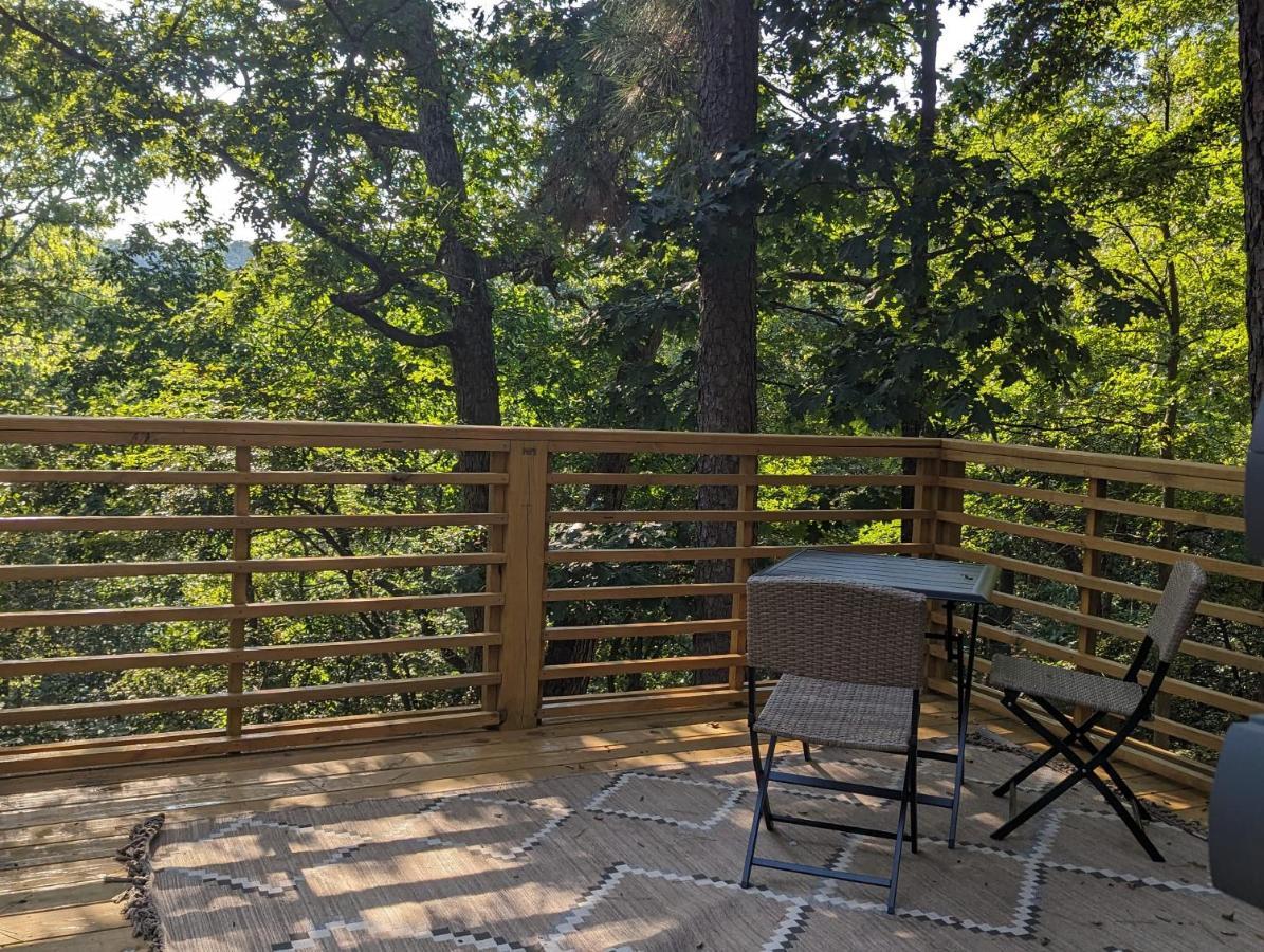 Cabin #6 With Hot Tub Deck And Sunset View At Loblolly Pines Eureka Springs Exterior foto