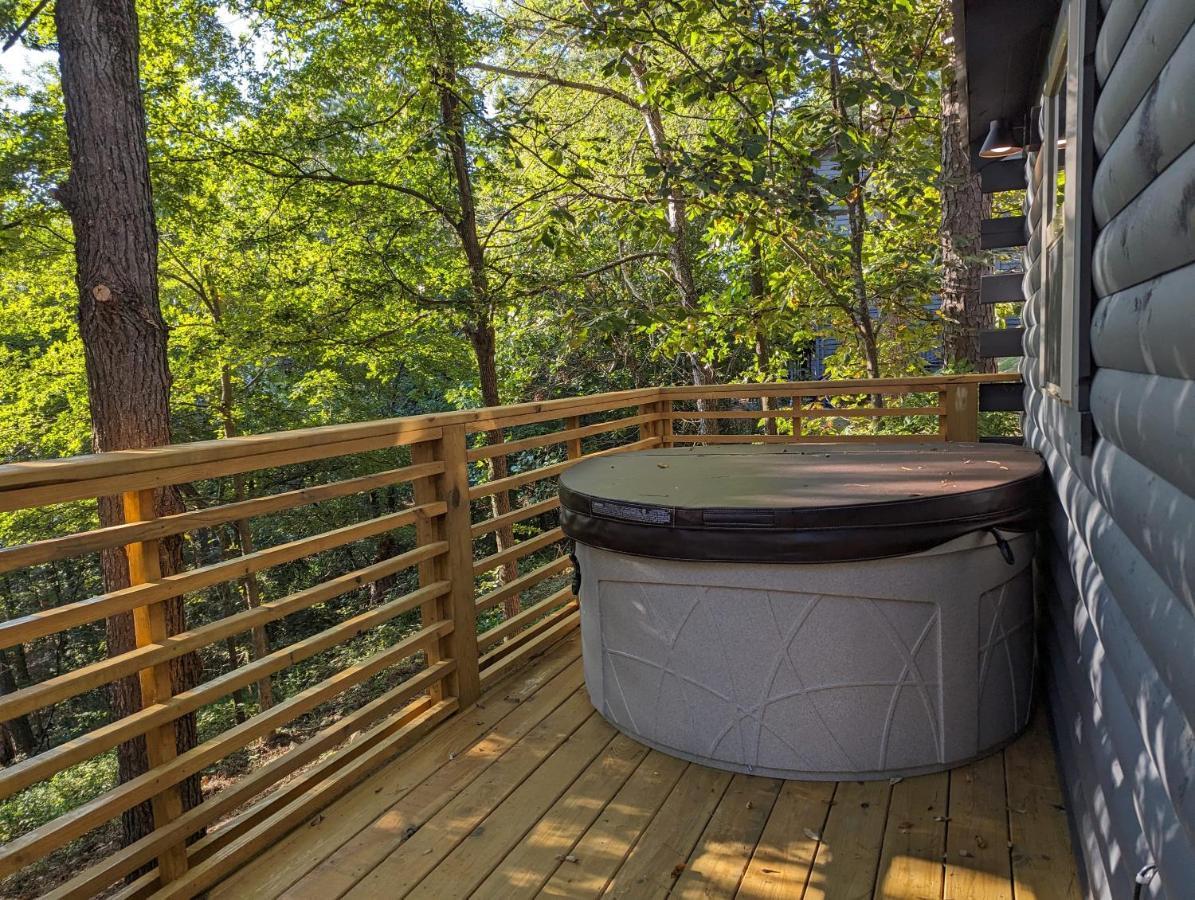 Cabin #6 With Hot Tub Deck And Sunset View At Loblolly Pines Eureka Springs Exterior foto